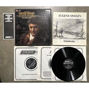 Tchaikovsky, Eugene Onegin - Georg Solti, Covent Garden - London FFRR 1975